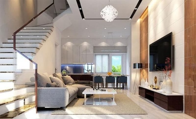 Phong cách thiết kế nội thất hiện đại là gì? - Crystal Design TPL